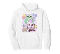 Book Lover Frog Just A Silly Bookish Girlie Sudadera con Capucha