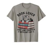 Book Lover Maine Coon Solo un capítulo más con mi Gato Camiseta