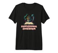 Book Lover Portable Nerd Magic Bookworm Camiseta Premium