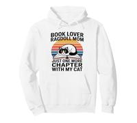 Book Lover Ragdoll Mamá Solo Un Capítulo Más con Mi Gato Sudadera con Capucha