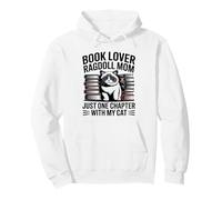 Book Lover Ragdoll Mamá Solo Un Capítulo Más con Mi Gato Sudadera con Capucha