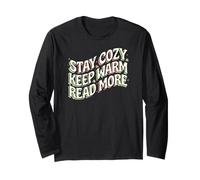 Book Lover Stay Cozy Keep Warm Read More Retro Manga Larga