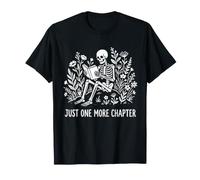 Book Lover Un capítulo más Floral Dark Academia Camiseta