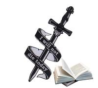 Book Marker Dragon - intrincado dragón negro con diseño de nubes, marcador de dragón dorado | Accesorios creativos para libros amantes de la lectura, regalo para amantes de los libros, amigos y