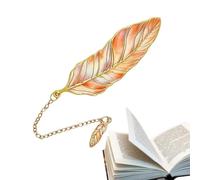 Book Marks For Reading - Page Markers | Metal Vintage Planner Page Markers With Chain For Men Women Adults Teachers Students Writers Children Teens