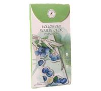 Book Marks for Reading Women, 52g 10 Pieces Watercolor Painting Bookmarks, Paper Aesthetic Book Marks Decoration for Kids, Women, Teachers, Friends, Students Reading, 17.8x9.5x1.2cm