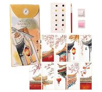 Book Marks Reading, Watercolor Page Holders Set, Decorative Stationery Books, Aesthetic Bookmark Collection, 7.01x3.74x0.47 pulgadas, Gift for Students Teachers Kids Friends School