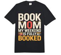 Book Mom: Mi Fin de Semana está Lleno Leyendo Comfort Colors Adult Heavyweight T-Shirt