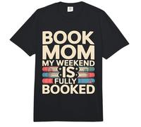 Book Mom: Mi Fin de Semana está Lleno Leyendo Comfort Colors Adult Heavyweight T-Shirt