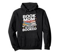 Book Mom: Mi Fin de Semana está Lleno Leyendo Sudadera con Capucha
