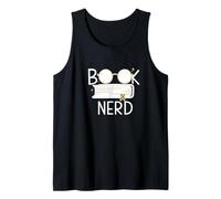 Book Nerd Reading Aesthetic Minimal Graphic Camiseta sin Mangas