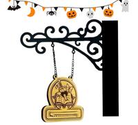 Book Nook Decor, Halloween Bookshelf Insert, 8.27x7.48 Inches Spooky Literary Display with Intricate Miniature Scene and Gothic Accents, Ideal for Librarian Classroom Bookworm Home Seasonal Decoration
