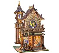 Book Nook DIY Miniature House - Casa Miniatura para Montar, Booknook para Adultos - maquetas 3D de Madera para Construir - Time Magic Club