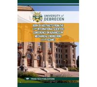 Book of Abstracts from the 11th International Scientific Conference on Advances in Mechanical Engineering (11th ISCAME)