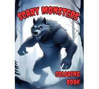 Book of Beasts: An Intricate Horror Coloring Book for Adults - 50 Scary Monsters, Gothic Creatures & Dark Fantasy Beasts | Single-Sided Premium Paper | Unique Gift for Horror Fans