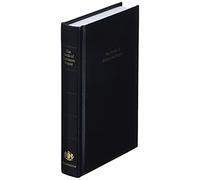 Libro de la Oración Común – Edición estándar – Tapa dura imitación piel negra (CP220 601B)