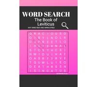 Book of Leviticus Word Search