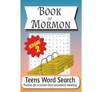 Book of Mormon Word Search for Teens: 55 LDS Scripture Puzzles for Latter-day Saint Youth | Challenging Word Search Activity Book for Teenagers Ages 12-17