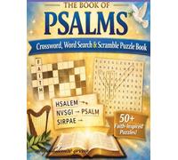 Book of Psalm Puzzle Book-Crosswords Word Search and Word Scramble Puzzle Book: Book of Psalm Puzzle Book with Word Searches, Crosswords & Word Scrambles • 8.5 x 11 in | Large Print