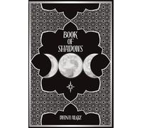 Book of Shadows: Mystical Empty Grimoire for Witches, Wiccans | for Witchcraft |Black Silver Triple Moon Cover