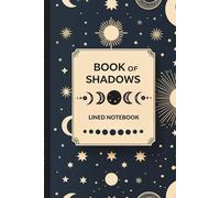 Book of Shadows: Wiccan Notebook With Blank Line Pages - Perfect Halloween Gift for Women, Girls and Magic!