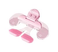 Book Page Holder - Transparente Light Up Not Lipstick portátil | Book Opener Holder Binder Clip | 14,5 x 11 cm ABS Silicona 100 g con ángulo de 12 ° para archivos de prueba de papeles Snacks School
