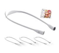 Book para Leer, Luz de Ganchillo para Tejer Cuello Led, Luz de Libro LED Recargable, lámpara de Lectura Manos Libres portátil para Sala de Estar, Dormitorio, Lectura de Camping