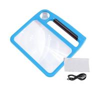 Book Reading Light - LED Magnifier | Rechargeable 5X 10X Lens