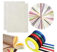 Book Rebinding Kit With Ribbon For Journaling And Craft Projects