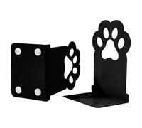 Book Shelf Holder 2 - Pieces Cute Iron Cat, Paw Modern Ends Desk, Bedroom Nursery School Classroom Student | Desk for Bedroom Nursery School Classroom Student Teacher Bookworm Birthday Party Favors