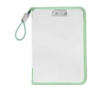 Book Sleeve, Zipper Pouch Cover, 12.99x9.06 X1.18 Inches Portable Space Saving, Storage Organizer for Documents Notebooks, Planners, Stationery, School Supplies, and Travel Use