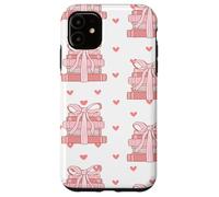 Book Stack Coquette Pink Bows Bookish Girl Aesthetic Carcasa para iPhone 11
