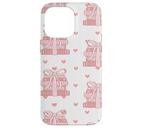 Book Stack Coquette Pink Bows Bookish Girl Aesthetic Carcasa para iPhone 14 Pro MAX