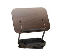 Book Stand, Adjustable Holder, Foldable Riser, 360° Rotating Base, Multifunctional Display for Desk, Magazines, Recipes, Laptops, Home, Textbooks, Tablets, Cookbooks, 13.39x9.25x2.99 inches