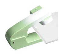 Book Stapler - 11,5 Cm Max Astaupler Sacrificio Plano Y Swing Arm Diseño | Abs Bookbinding Stapler Compatible Con 25 Hojas | Cuco De Sillín Multi-Ángulo | Aula, Escuela, Oficina