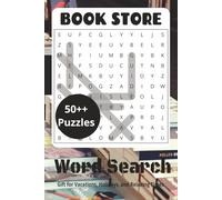 Book Store Word Search Puzzle Book: Easy to Read Print | 6 x 9 inches, 144 pages | 70+ puzzles - Gift for Vacations, Holidays, and Relaxing Times