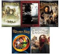 book The Lord of the Ring Trilogy Collection: The Fellowship of the Ring/ Two Towers/ Return of the King Movie + Animated & Mortal Engines