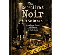 Book Title: The Detective's Noir Casebook: A True Crime Inspired Coloring Book for Adults