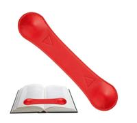 Book Weight, PU Leather Holder, 9.45x2.17 inches Magnetic Page Opener, Washable Bookmark Strip, Portable Reading Aid, Ideal for Cookbooks, Paper Sheets Music Book Use