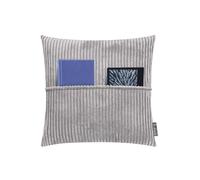 Bookiepad Taschenkissen mit Füllung Cozy Shara - Grau 45x45: Immer bereit für Die nächste Geschichte: Ein praktisches Kissen für Lesezubehör