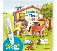 BOOKii® Zähle die Tiere von 1 bis 10: Antippen, Spielen, Lernen