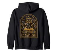 Bookish and Covered in Cat Hair Sudadera con Capucha