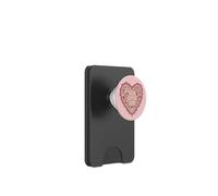 Bookish Book Lovers Club Bookworm Aesthetic Cute Pink Heart PopSockets PopWallet para MagSafe