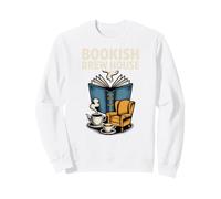 Bookish Brew House Reading Nook Vibes Book Lover Coffee Club Sudadera
