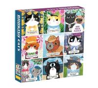 Bookish Cats 500 Piece Family Puzzle (Importación USA)