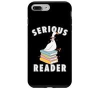bookish club tonto serio, lector de libros divertido regalo de lectura Carcasa para iPhone 7 Plus/8 Plus