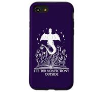 Bookish Dragon Book Club Reading Its Too Nonfictiony Outside Carcasa para iPhone SE (2020) / 7/8