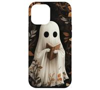 Bookish Ghost - Lectura de fantasma lindo y espeluznante estilo oscuro Carcasa para iPhone 12 Pro Max