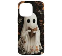 Bookish Ghost - Lectura de fantasma lindo y espeluznante estilo oscuro Carcasa para iPhone 14 Pro Max