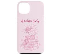Bookish Girly Retro Lectura Estética Carcasa para iPhone 13